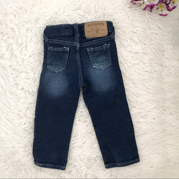 💕 True Religion Toddler Denim Straight Pants 💕 - Picture 5 of 6